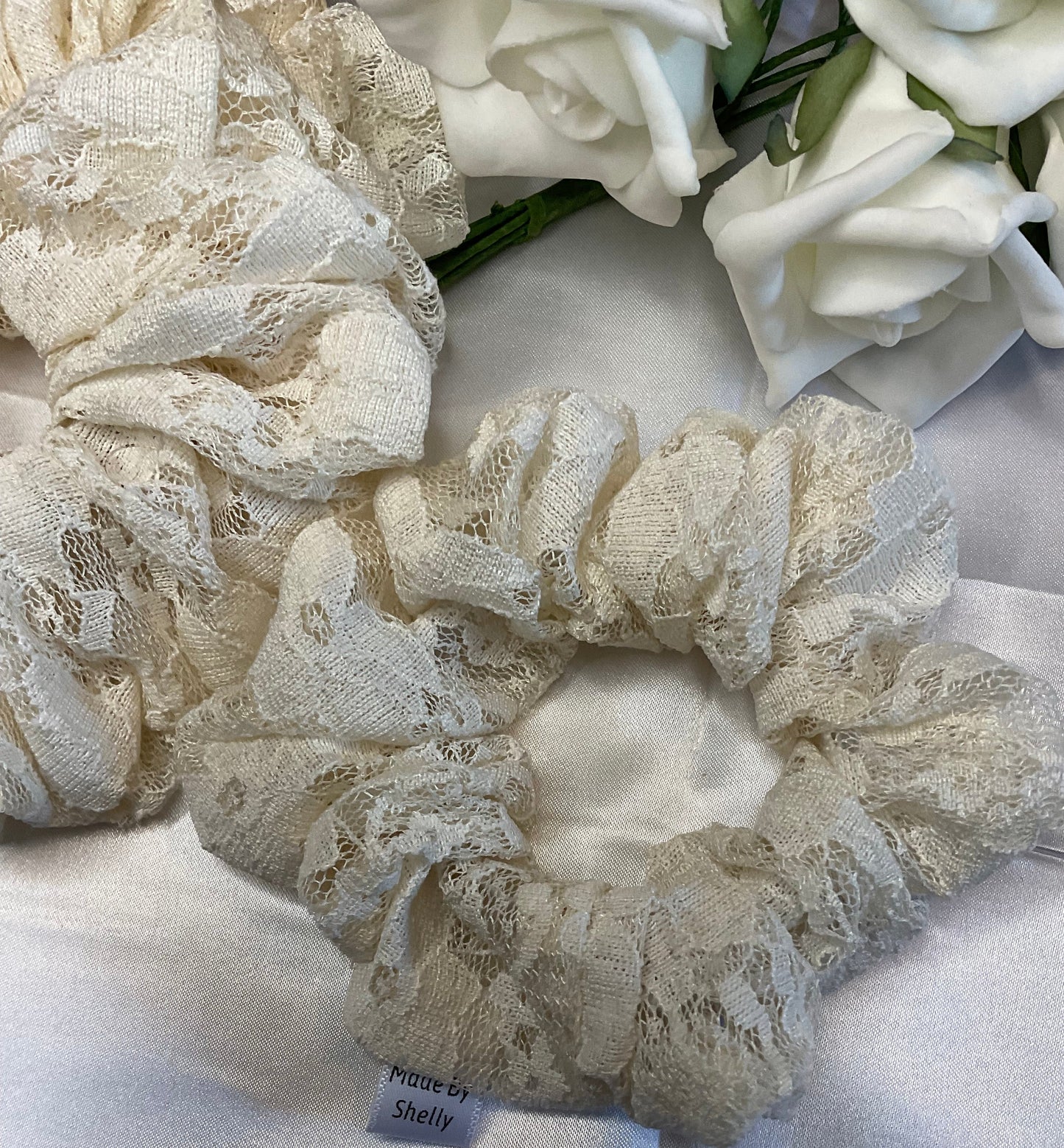 Florence Lace Hair Scrunchie