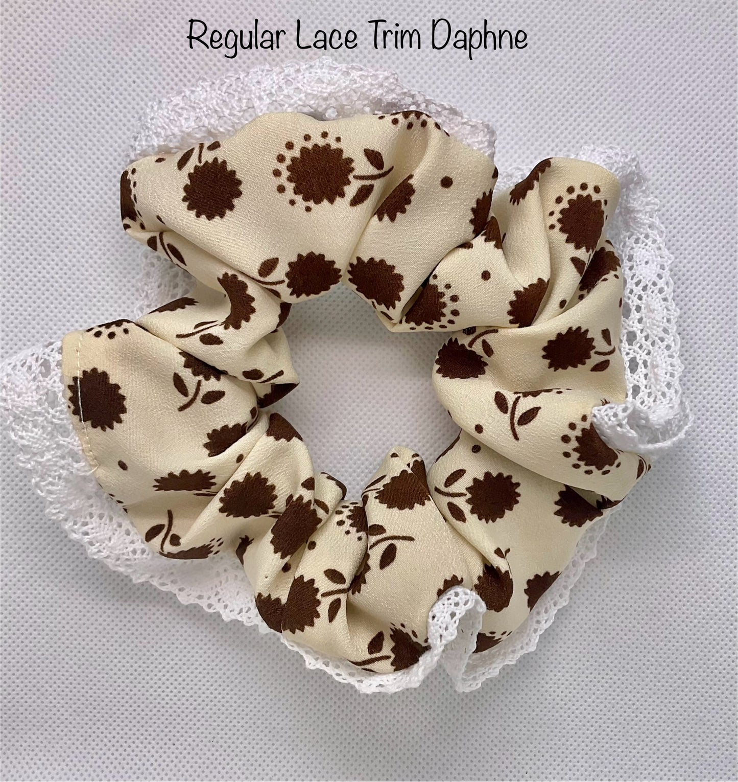 Daphne With A Soft White Lace Trim