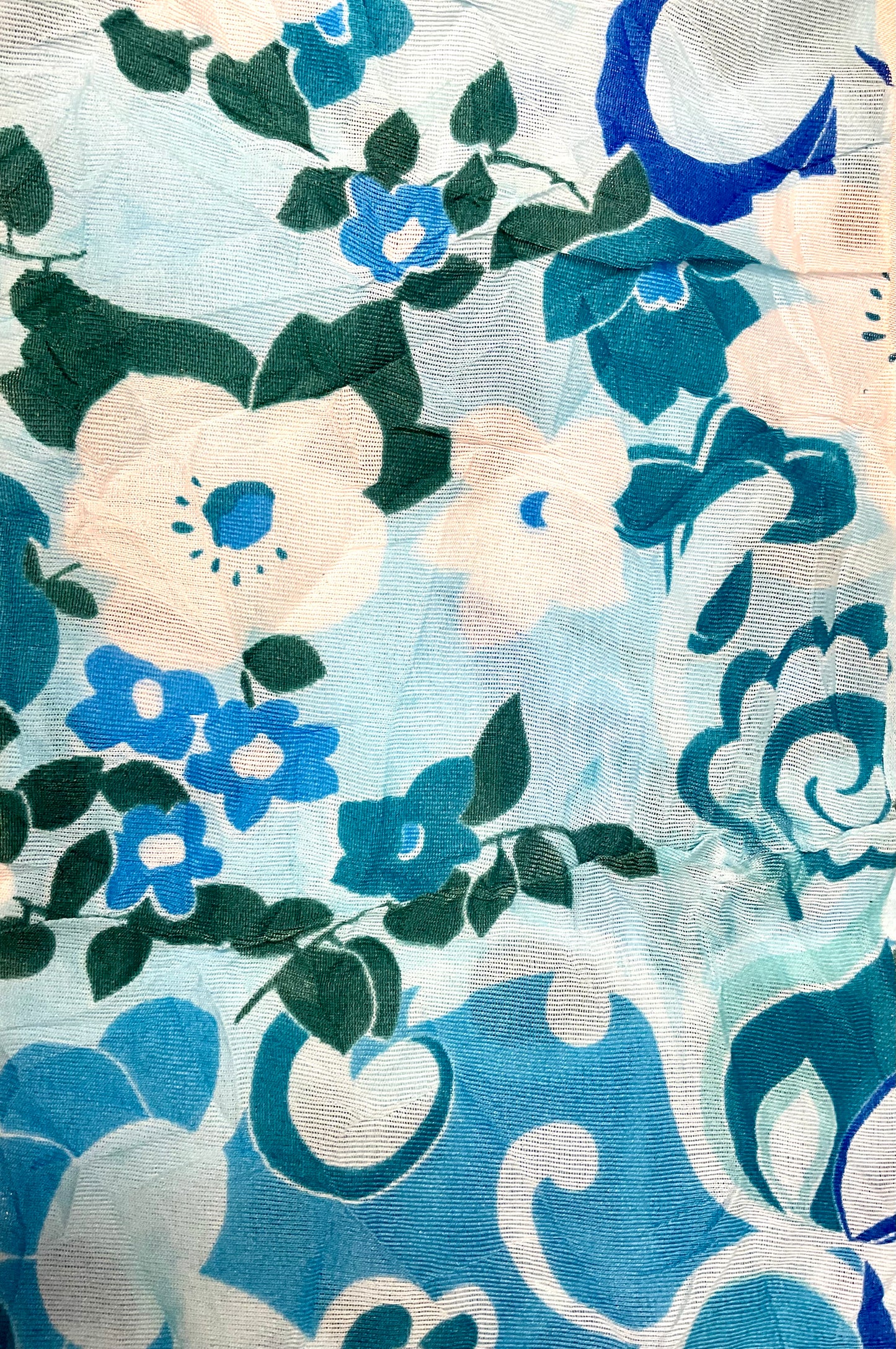 Blue Lagoon Hair Scrunchie