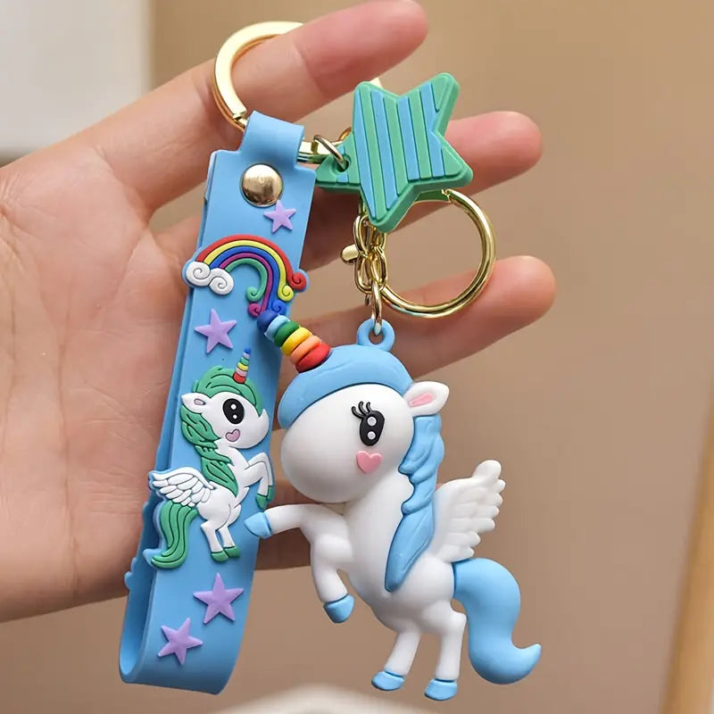 Cute unicorn keyring/wristlet. Fantastic for unicorn lovers.