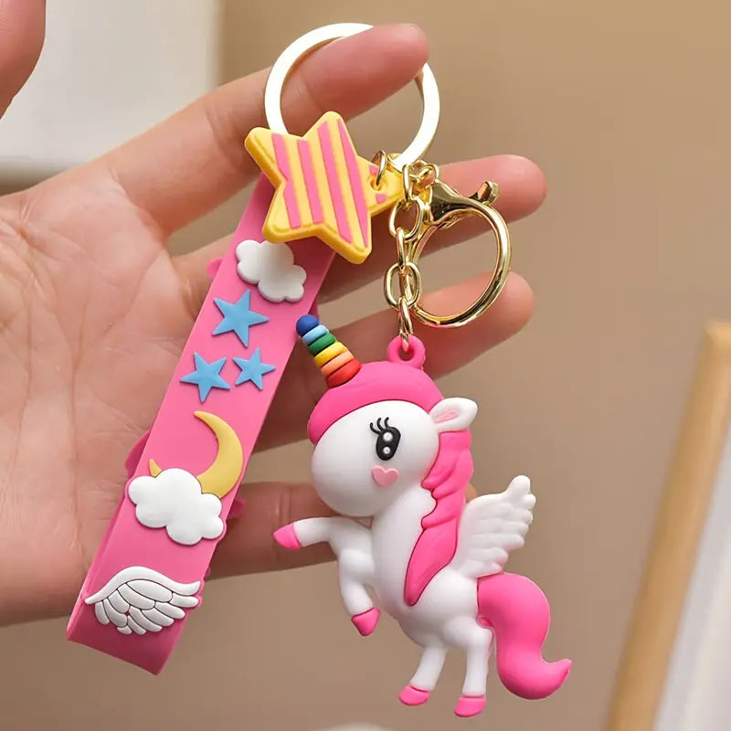 Cute unicorn keyring/wristlet. Fantastic for unicorn lovers.