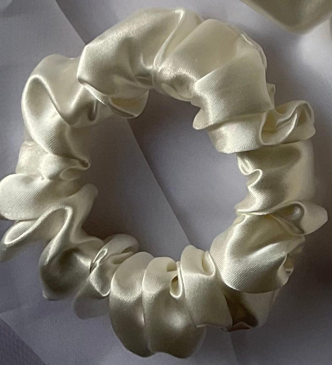 The Jennifer Satin Hair Scrunchies