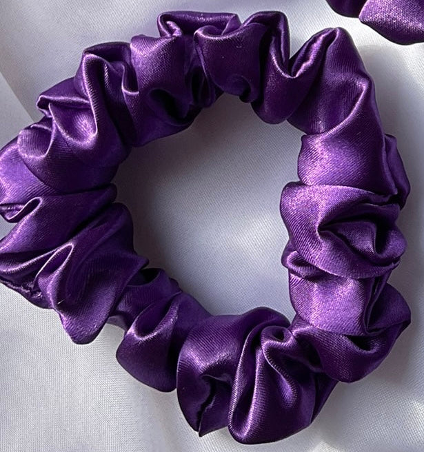 The Jodie Satin Hair Scrunchies