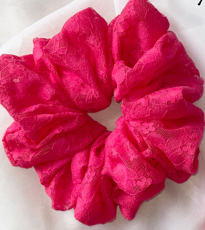 The Molly Lace Hair Scrunchies