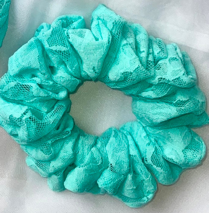 The Georgina Lace Hair Scrunchie