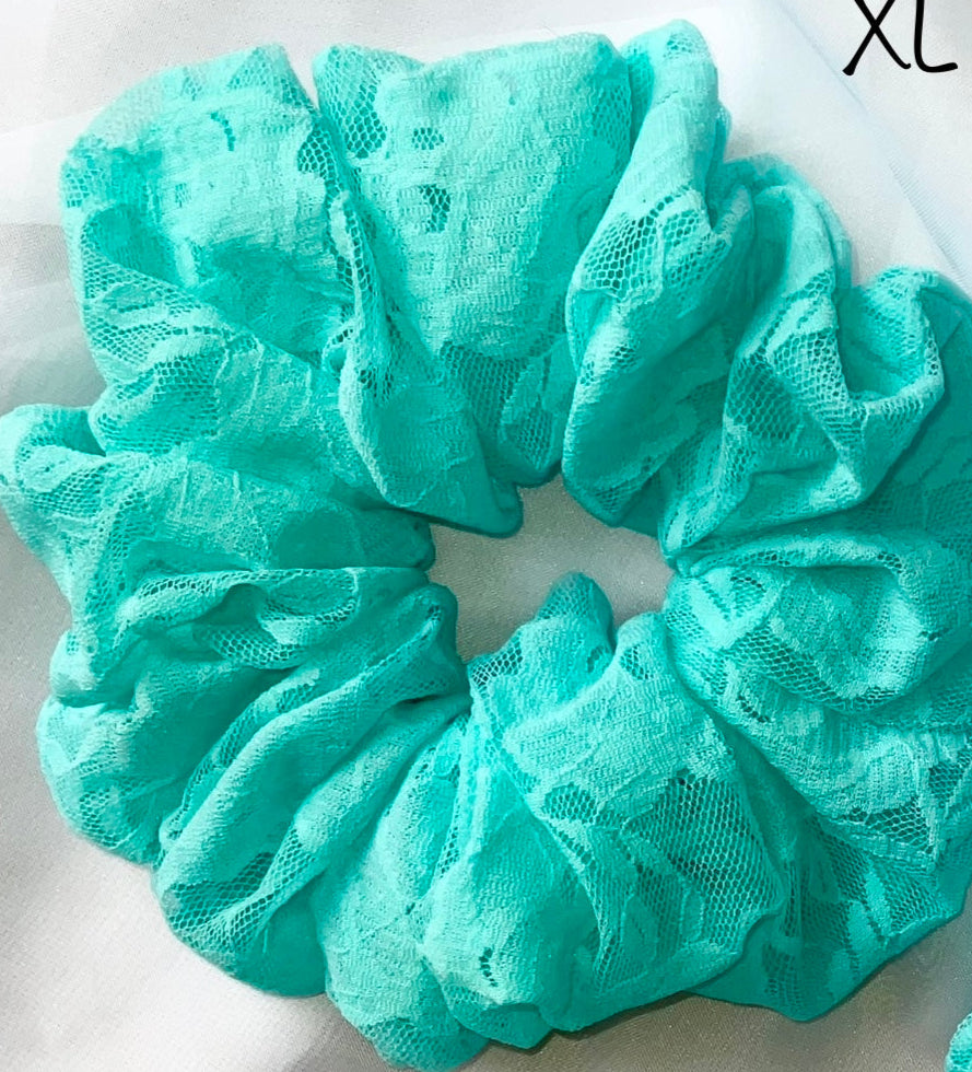 The Georgina Lace Hair Scrunchie
