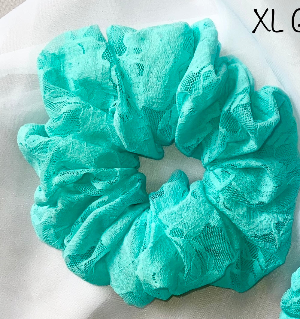 The Georgina Lace Hair Scrunchie