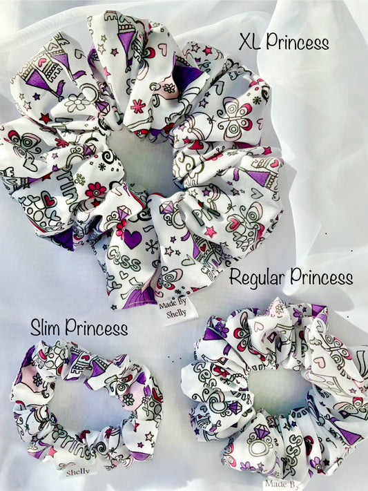 The Princess Hair Scrunchies