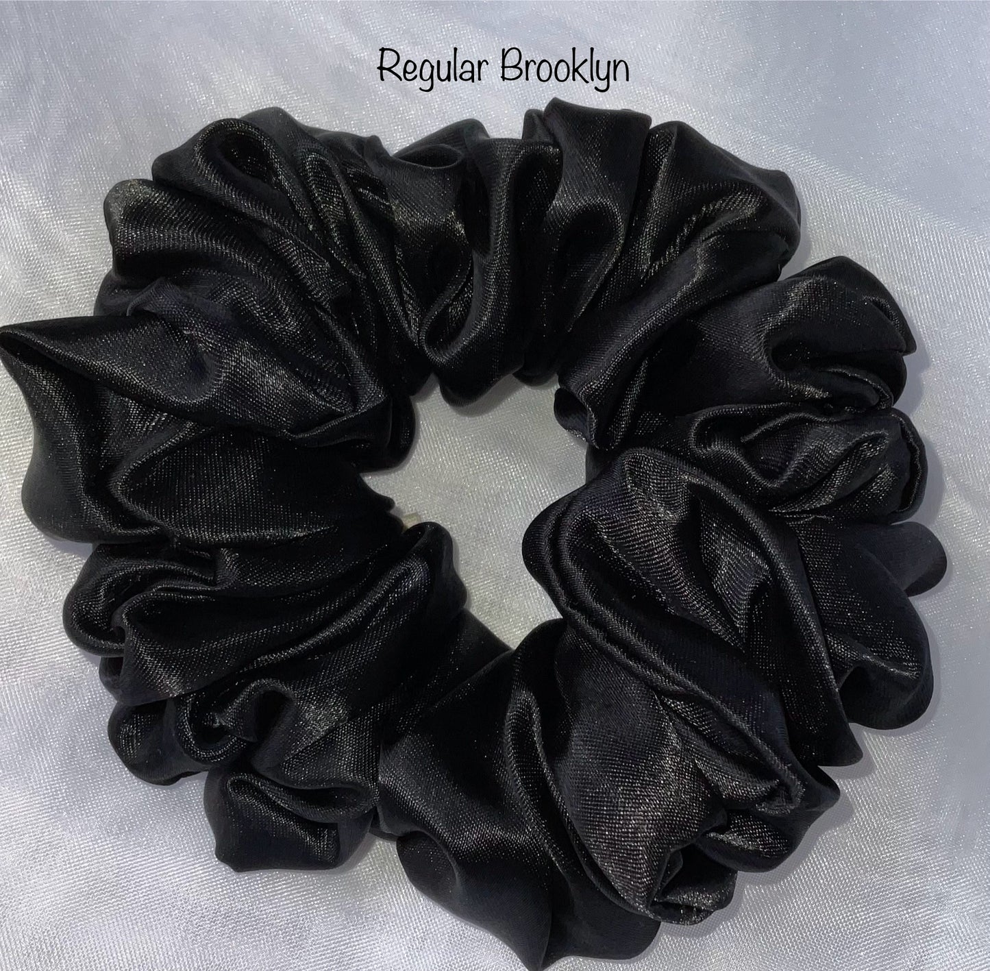 The Brooklyn Satin Hair Scrunchies