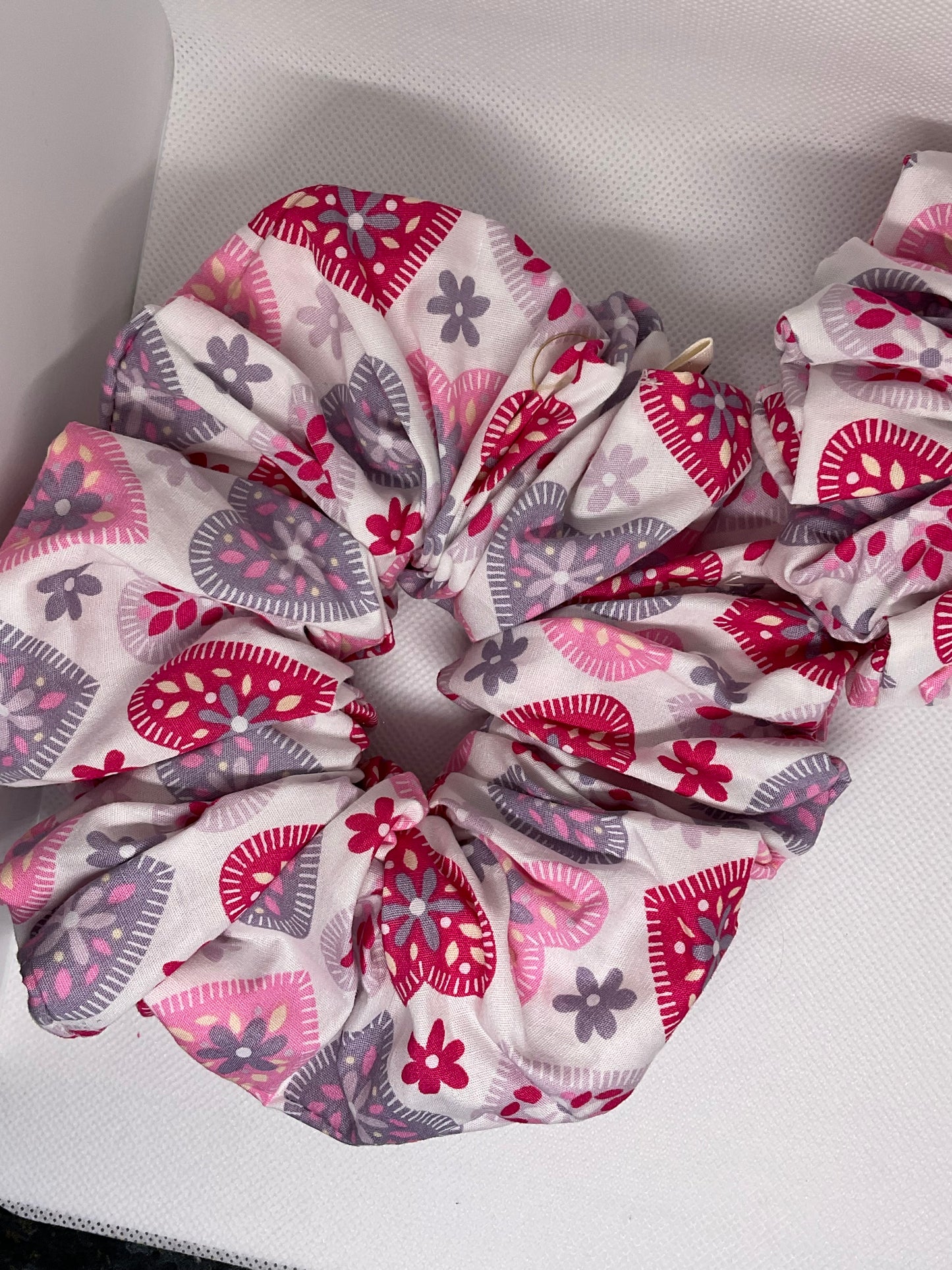 Love Hearts Scrunchies