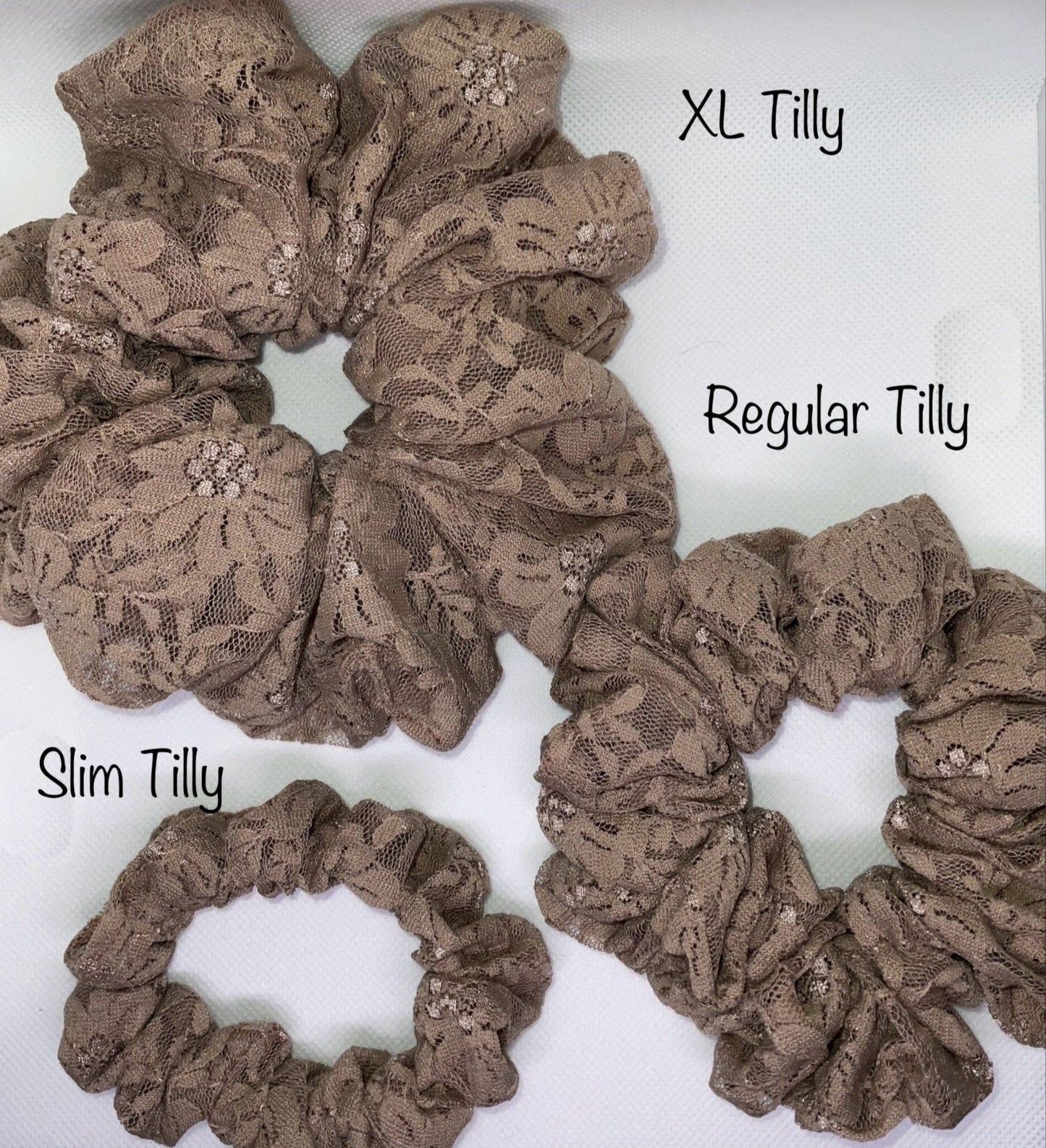 The Tilly Lace Hair Scrunchies