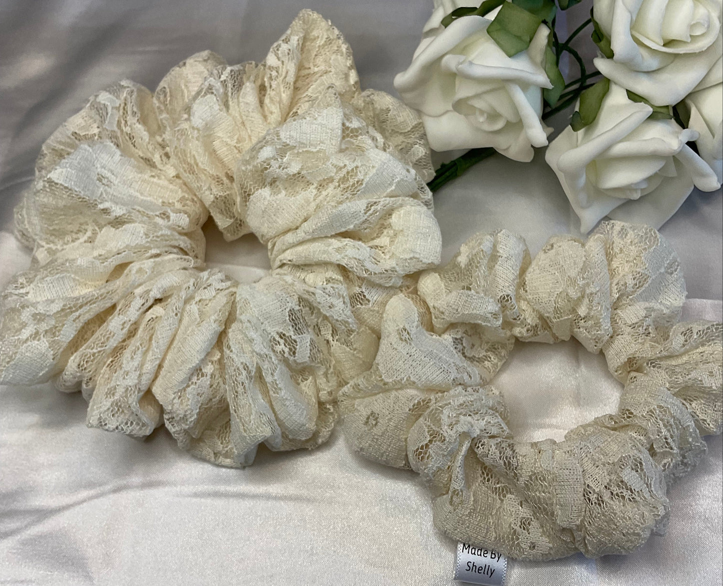 Florence Lace Hair Scrunchie