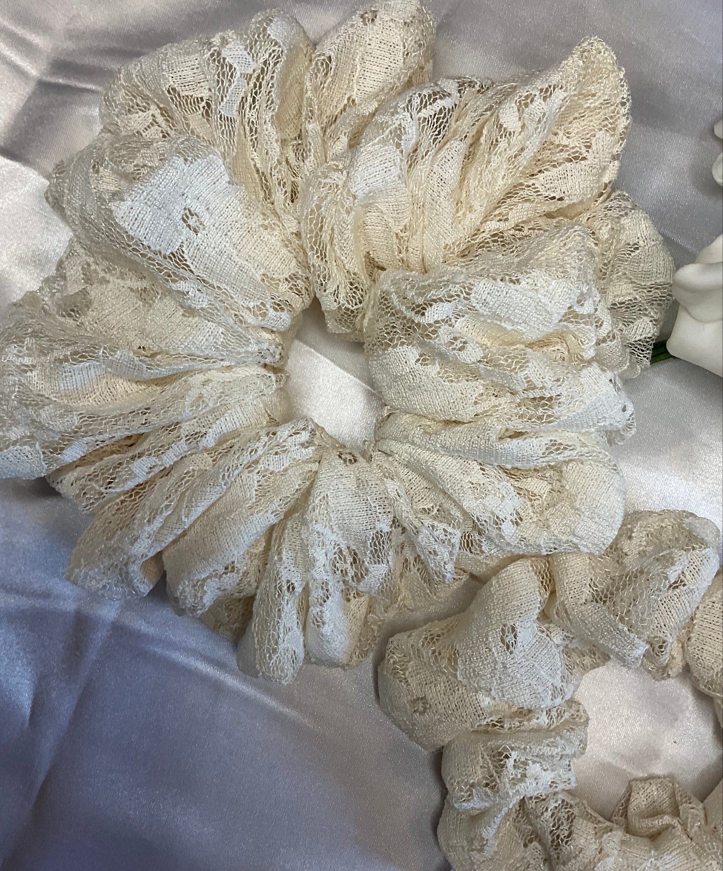 Florence Lace Hair Scrunchie