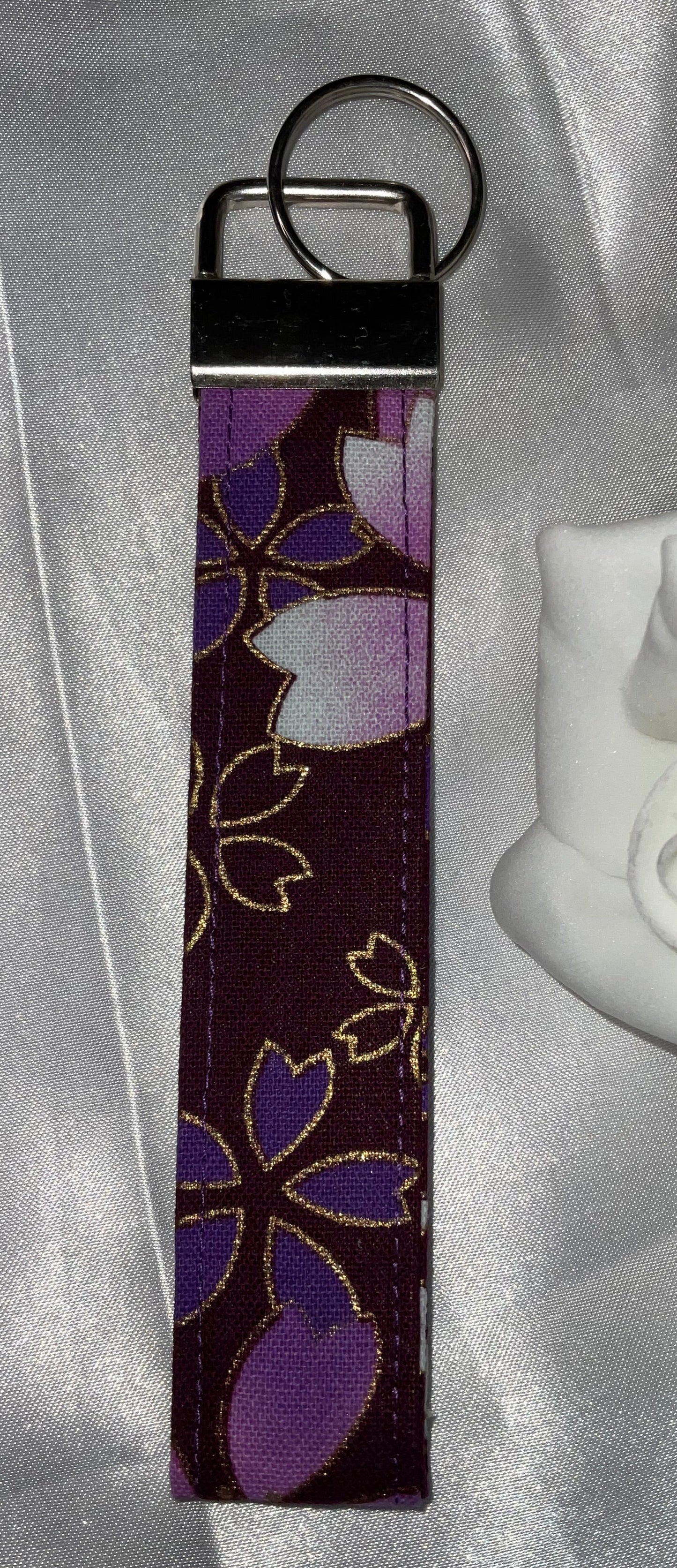 Purple Japanese Fabric Style Wristlets