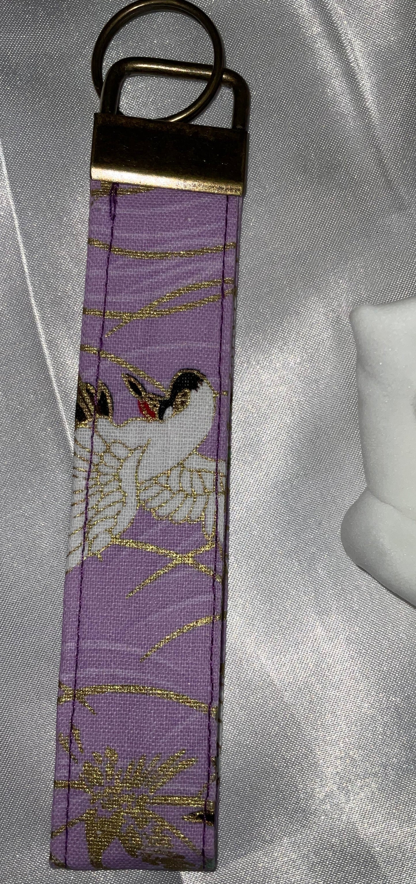 Purple Japanese Fabric Style Wristlets