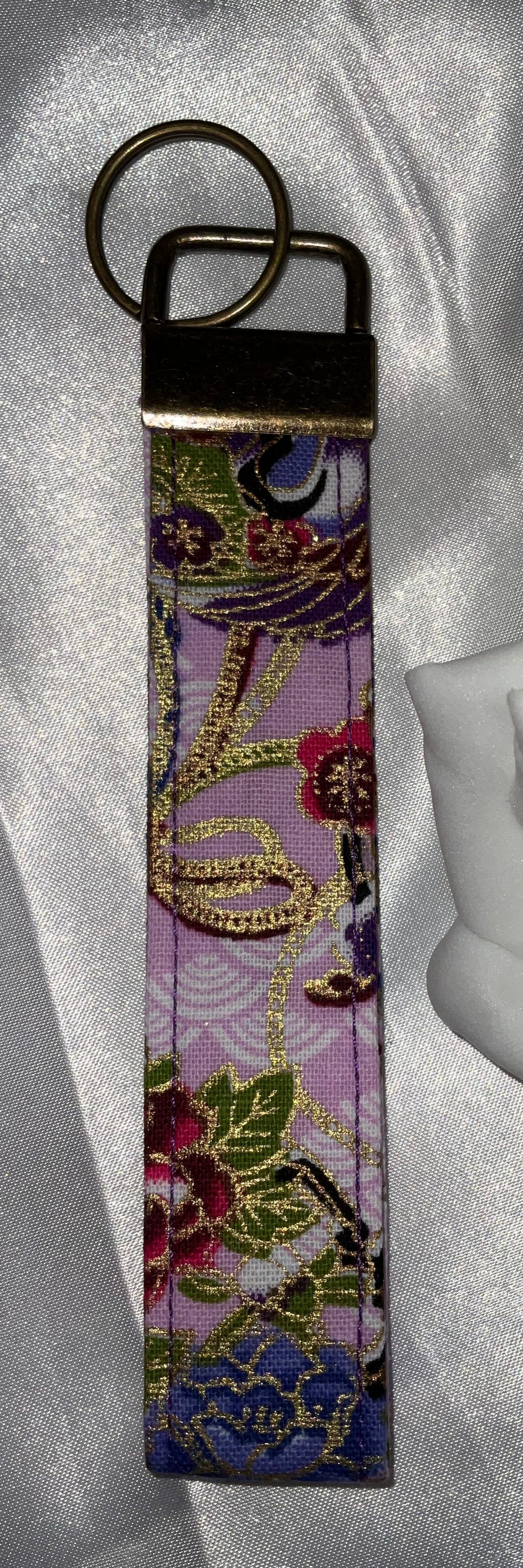 Purple Japanese Fabric Style Wristlets