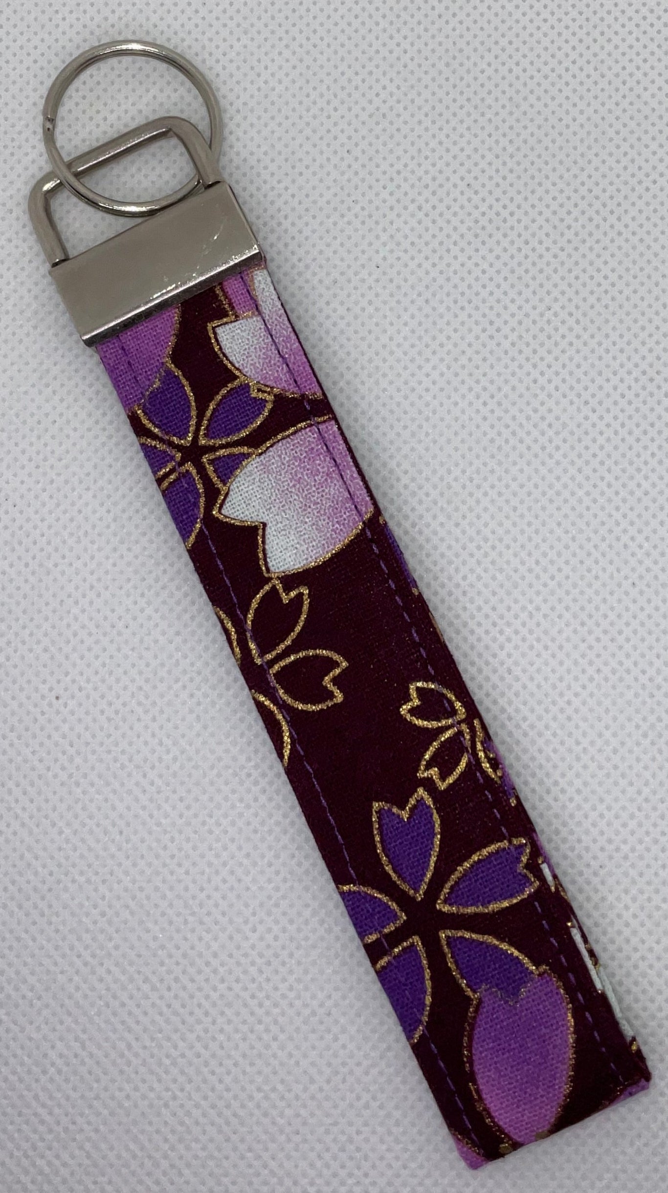 Purple Japanese Fabric Style Wristlets