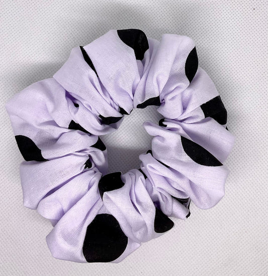 Spotty Regular Size Hair Scrunchies