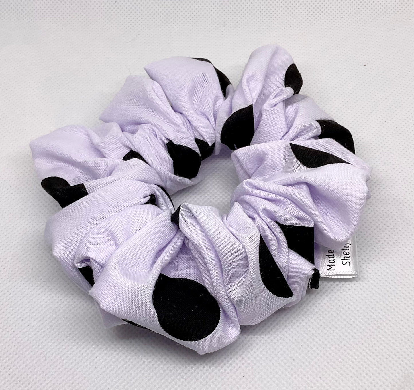 Spotty Regular Size Hair Scrunchies