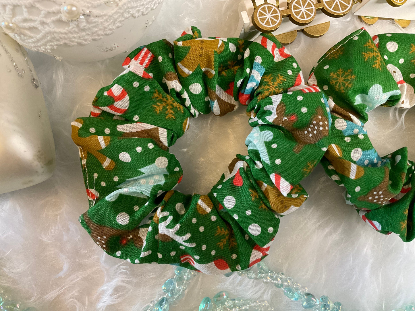Children's Christmas Hair Scrunchies