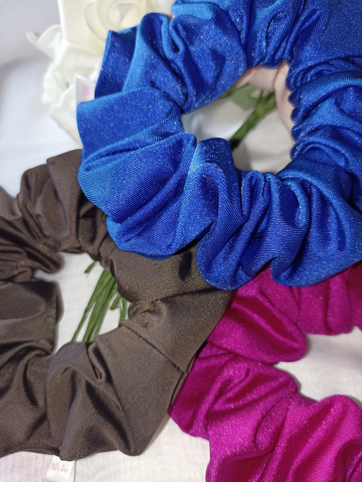 Regular swim scrunchies | swimming | pool | water | aquatic | gym | yoga | dance | ballet | training | exercise | beach | soft | lightweight