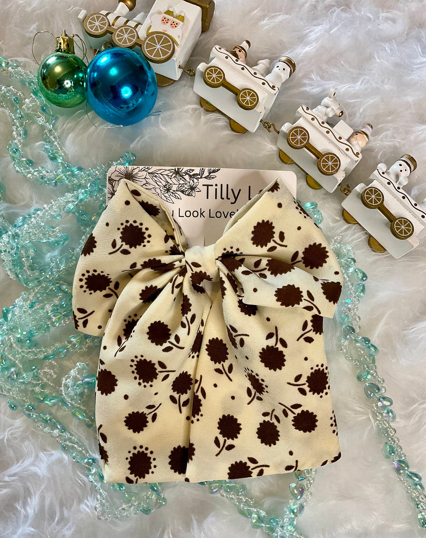 Sailor Bow Hair Clips