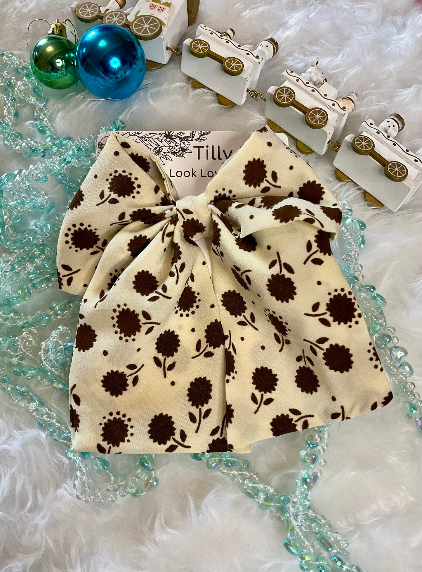 Sailor Bow Hair Clips