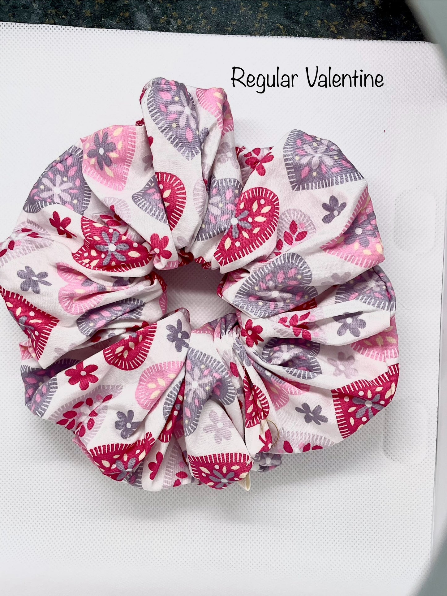 Love Hearts Scrunchies