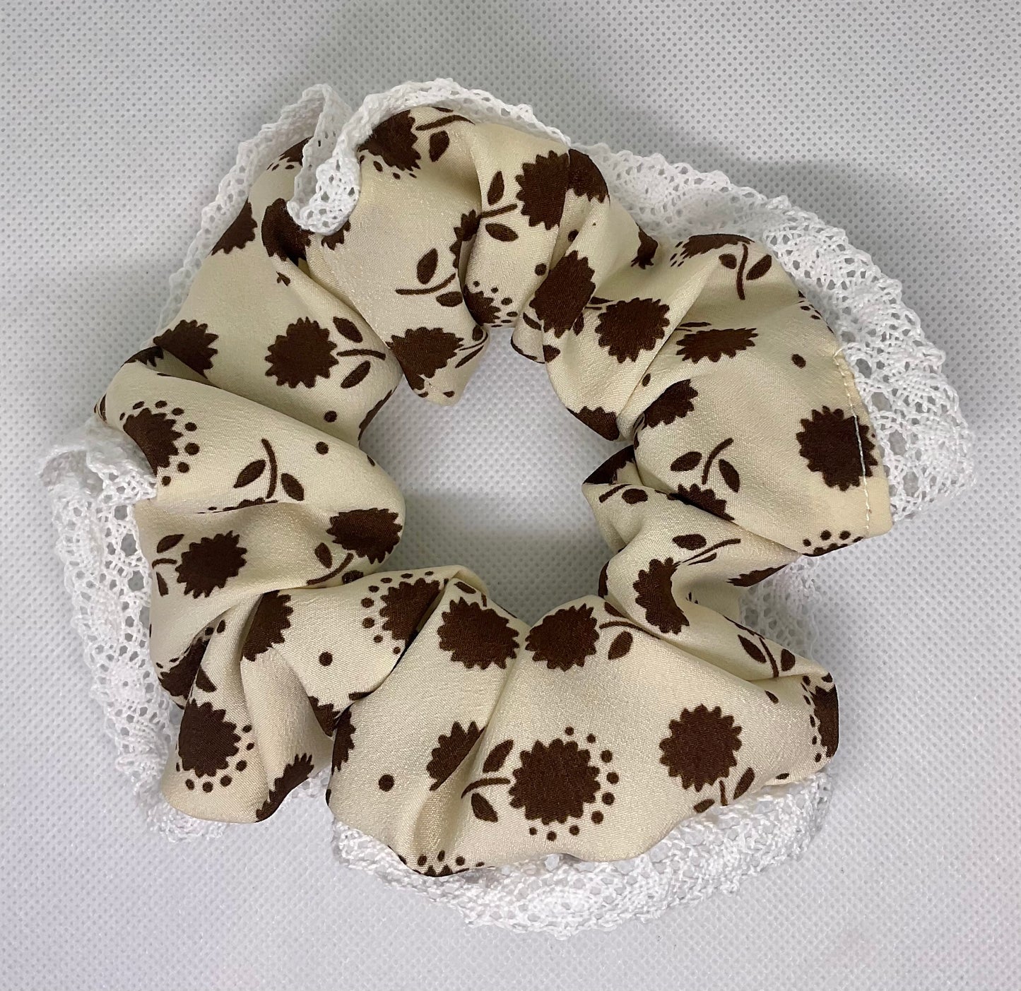 Daphne With A Soft White Lace Trim