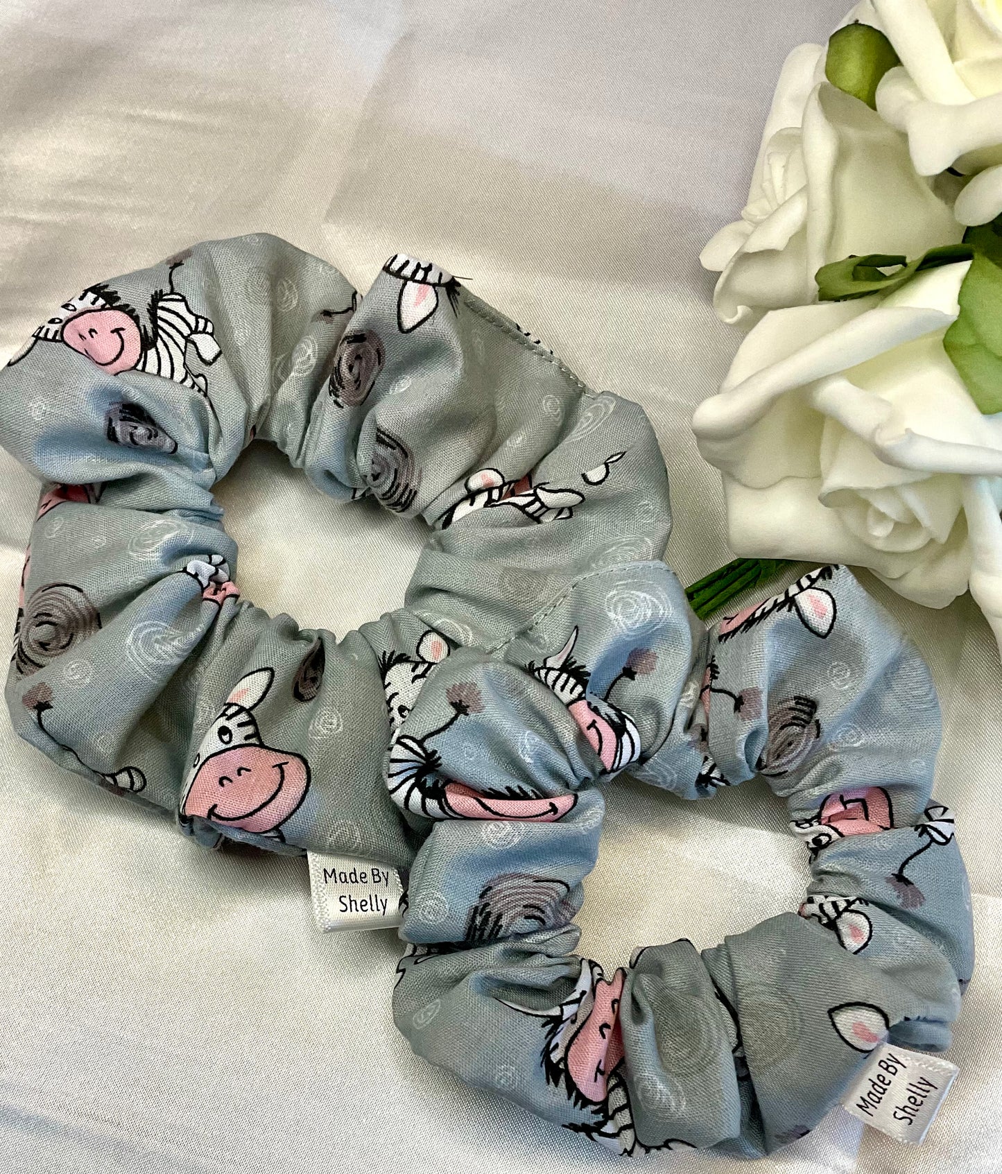 Cute Zebra Hair Scrunchie