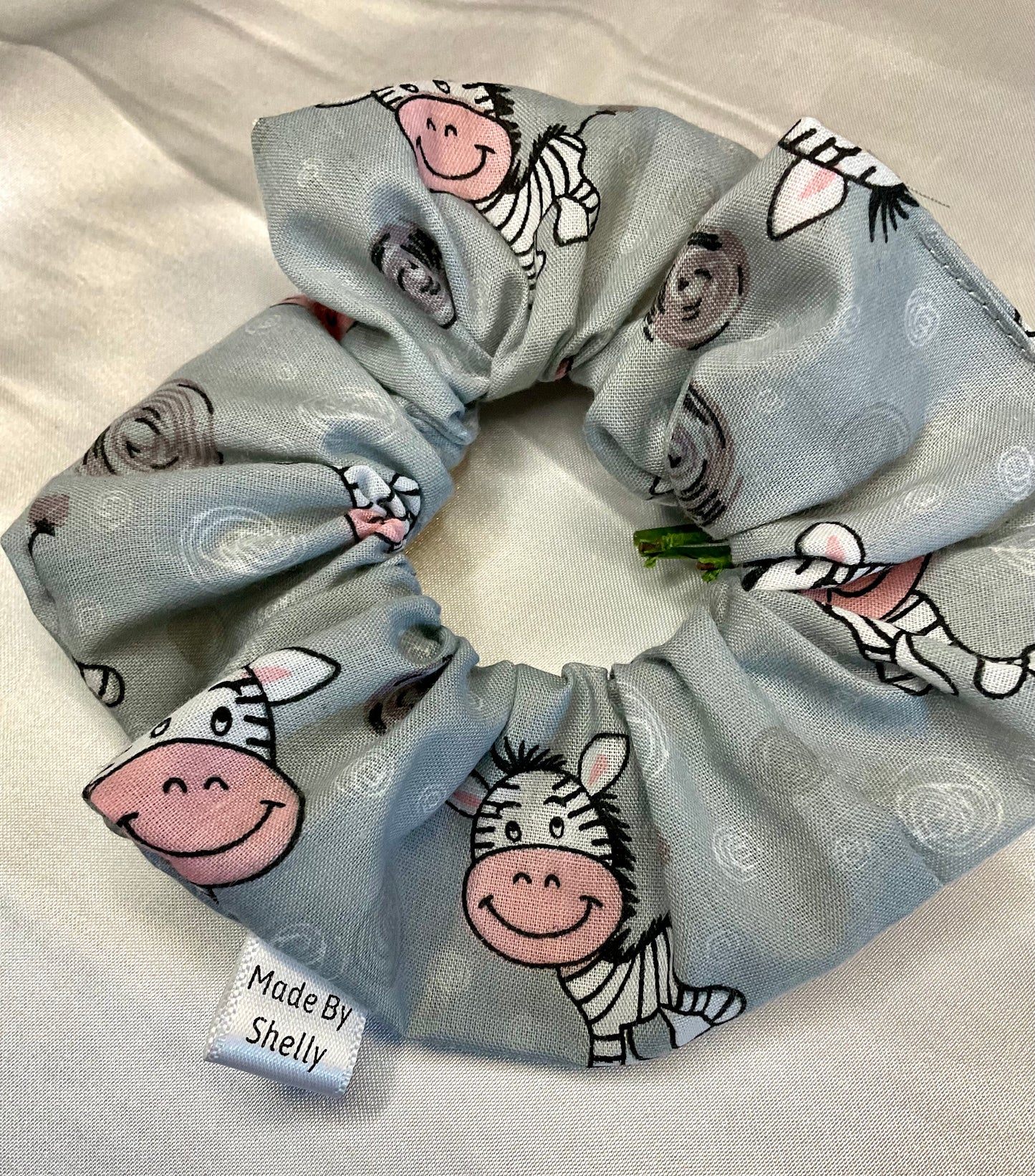 Cute Zebra Hair Scrunchie