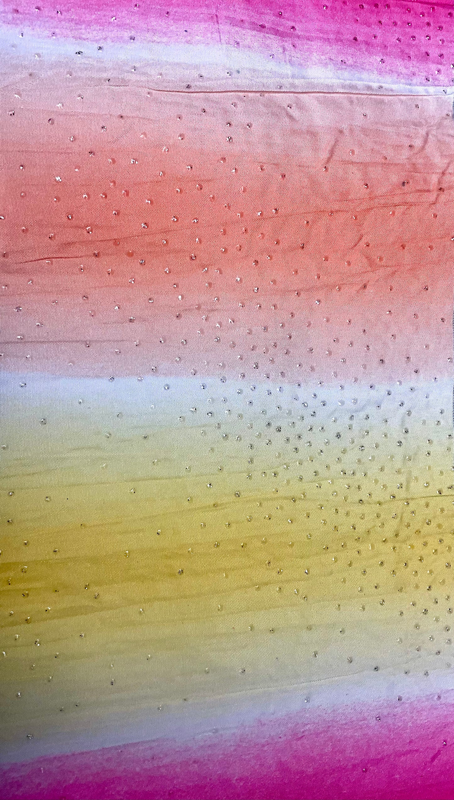 Sparkly Rainbow Hair Scrunchie