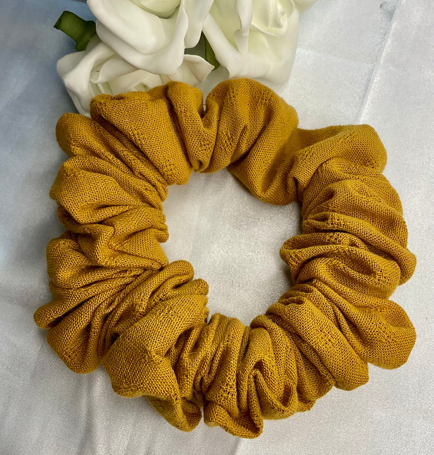Butterscotch Hair Scrunchies