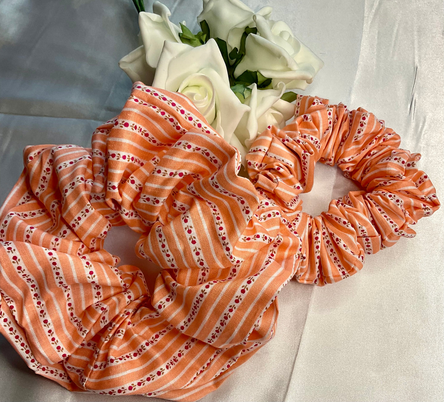 The Ebony Hair Scrunchies