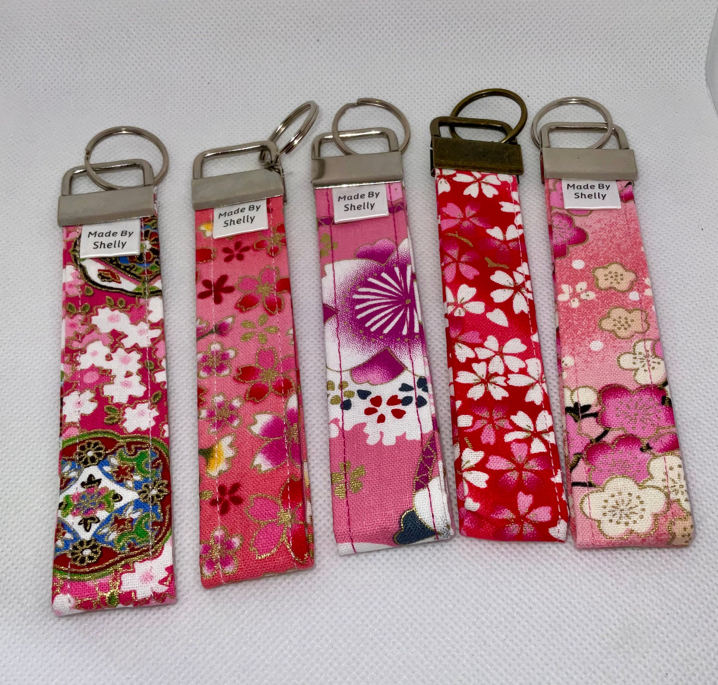 Pink Japanese Fabric Style Wristlets