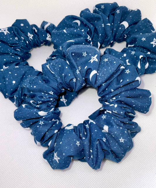 Starry Night Hair Scrunchie